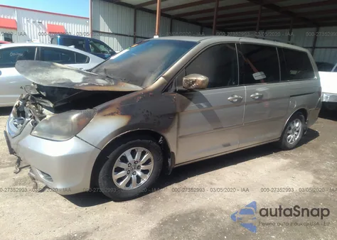 2009 Honda Odyssey Ex-L z USA, uszkodzony, nr VIN 5FNRL38739B018024